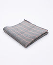 Einstecktuch Tartan Grau n°2 aus Baumwolle | Marcel - Unipap's