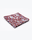 Einstecktuch Liberty Rot n°1 aus Baumwolle | Clovis - Unipap's