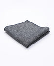 Einstecktuch Grau n°5 aus Wolle | Claude - Unipap's