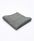 Einstecktuch Tartan Grau Nr. 9 aus Wolle | Nobert - Unipap's