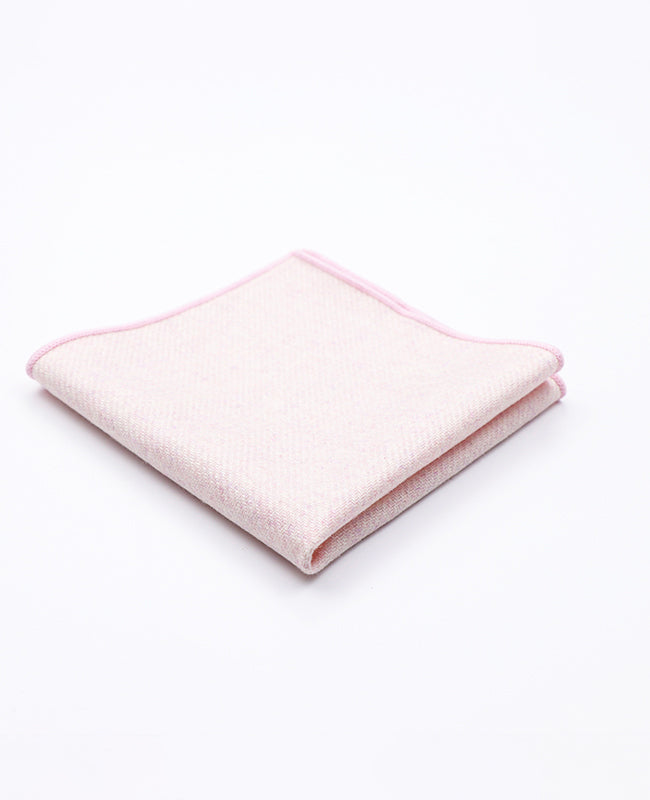 Einstecktuch Rosa Nr. 2 aus Wolle | Claude - Unipap's