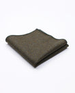 Einstecktuch Grün Nr. 3 aus Wolle | Claude - Unipap's