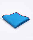 Einstecktuch Blau n°3 Leinen | Basile - Unipap's