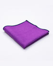 Einstecktuch Violett Nr. 2 aus Leinen | Basile - Unipap's