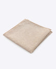 Einstecktuch Beige aus Baumwolle | Edgard - Unipap's