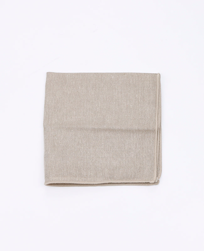 Einstecktuch Beige aus Baumwolle | Edgard - Unipap's