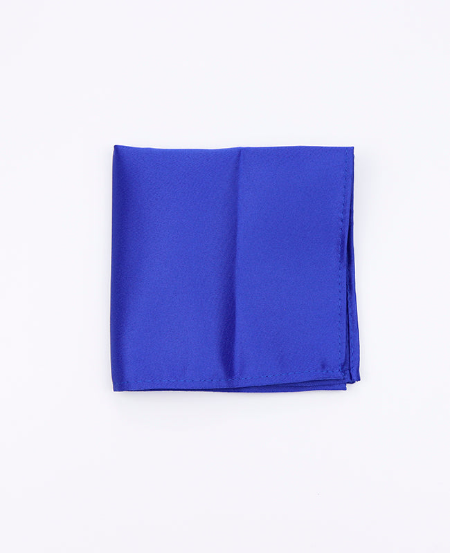 Einstecktuch Blau Nr. 2 aus Polyester «Anatole»