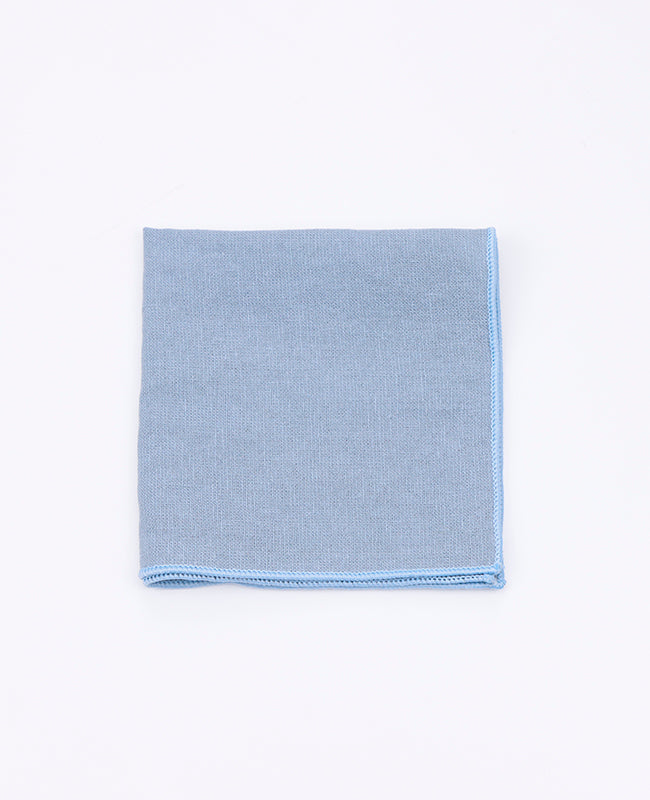 Einstecktuch Blau n°2 aus Baumwolle | Edgard - Unipap's