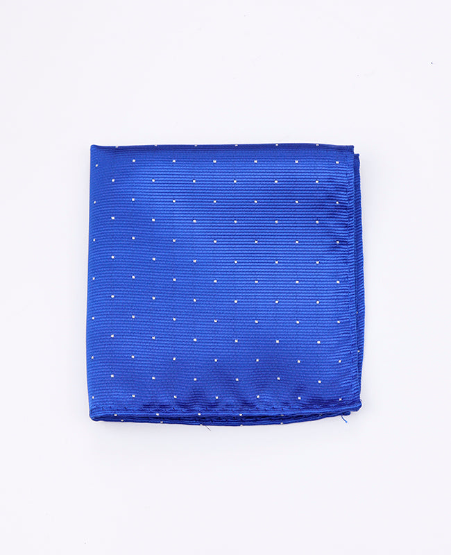 Einstecktuch Blau n°2 Polyester | Georges - Unipap's
