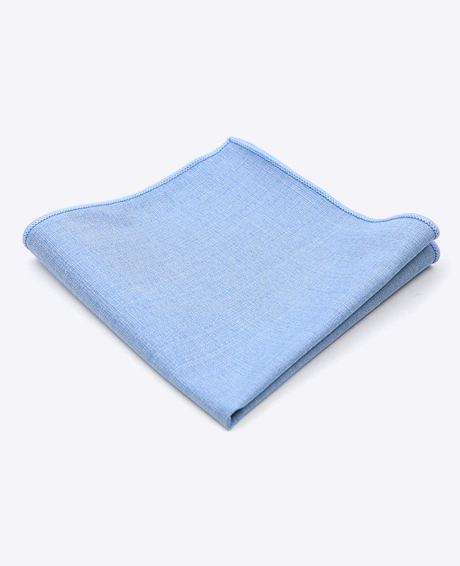 Einstecktuch Blau Nr. 3 aus Polyester | Octave - Unipap's