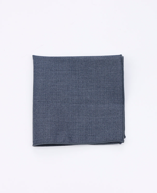 Einstecktuch Blau n°7 aus Polyester 