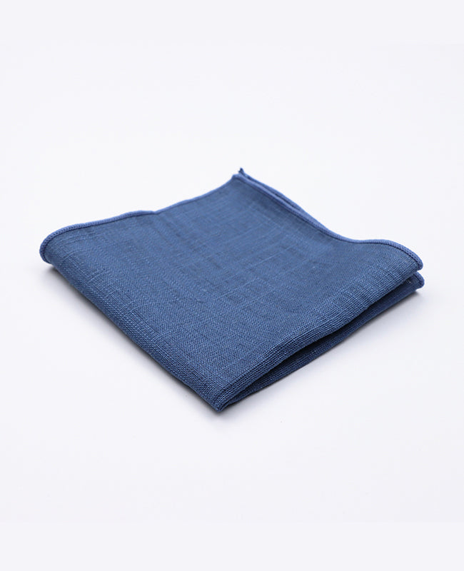 Einstecktuch Blau n°8 Herren aus Baumwolle | Edgard | Unipap's