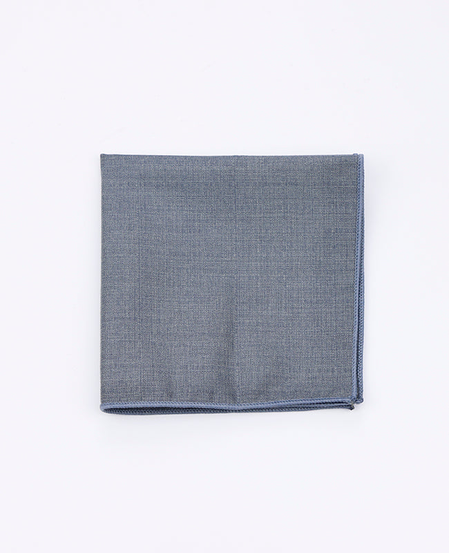 Einstecktuch Blau n°8 aus Polyester 