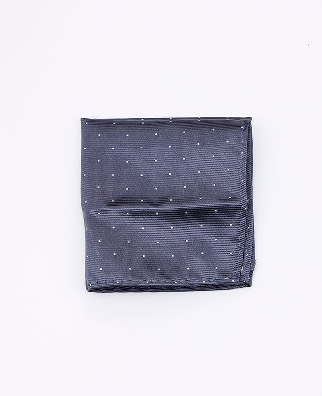 Einstecktuch Grau Nr. 1 aus Polyester | Georges - Unipap's