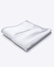 Einstecktuch Grau aus Polyester | Jules - Unipap's