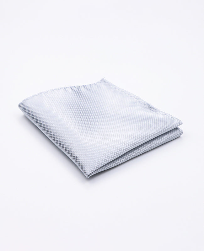 Einstecktuch Grau n°1 Polyester | Martin - Unipap's