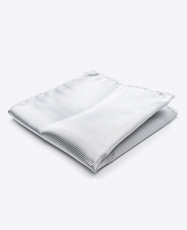 Einstecktuch Grau Nr. 2 Polyester | Lucien - Unipap's
