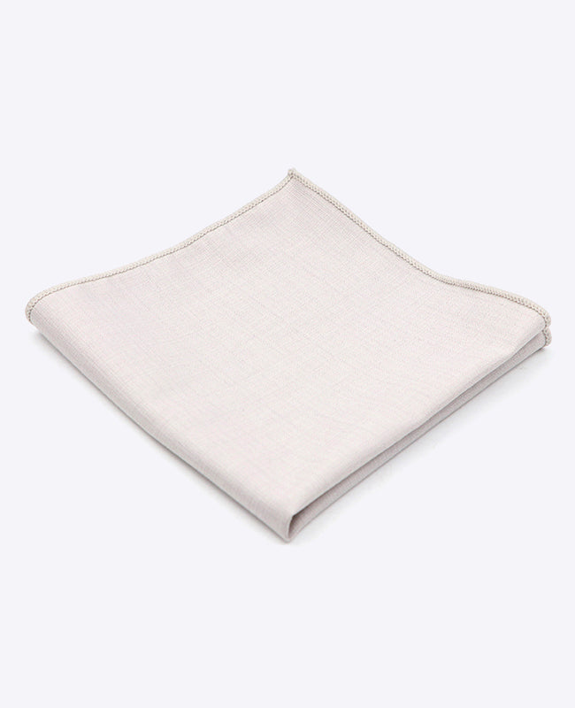 Einstecktuch Grau n°2 aus Polyester | Octave - Unipap's