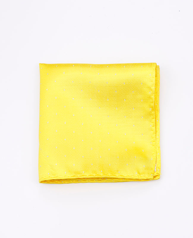 Einstecktuch Gelb Nr. 1 aus Polyester | Georges - Unipap's