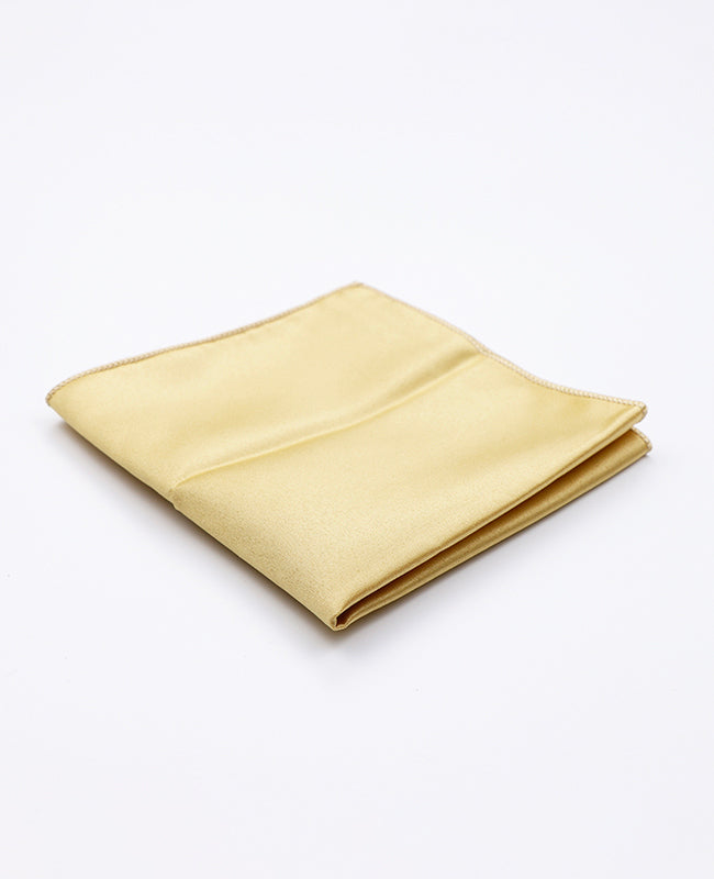 Einstecktuch Gelb Nr. 2 aus Polyester «Anatole»