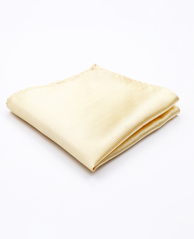 Einstecktuch Gelb Nr. 2 aus Polyester | Georges - Unipap's
