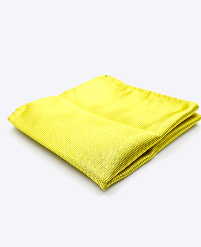 Einstecktuch Gelb Nr. 2 aus Polyester | Lucien - Unipap's
