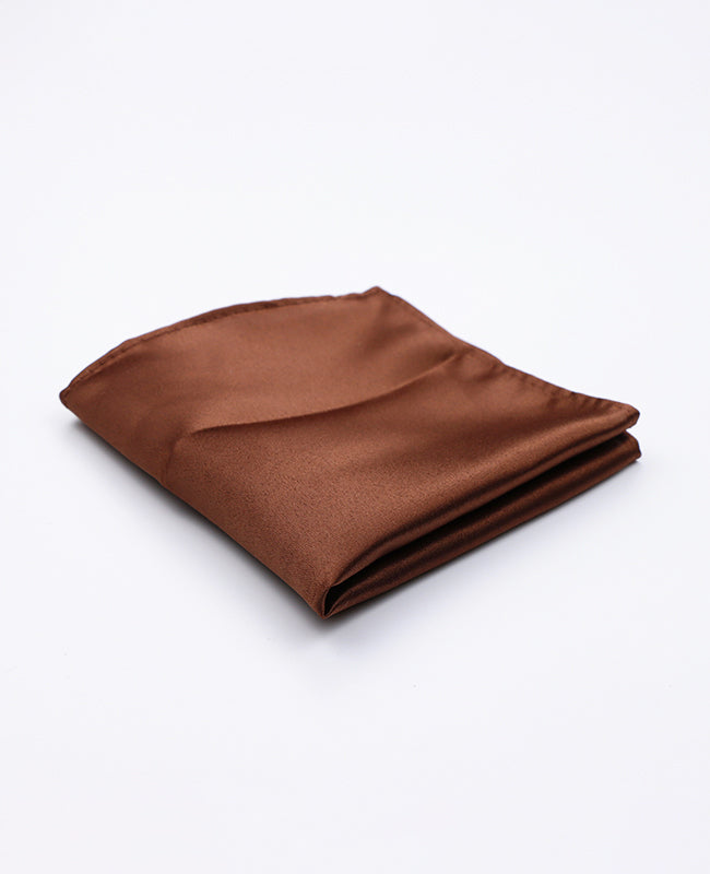 Einstecktuch Braun Polyester | Anatole - Unipap's