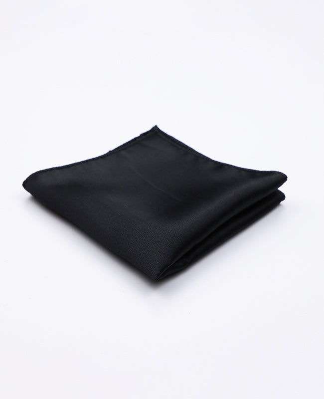 Einstecktuch Schwarz Polyester «Anatole»
