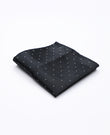 Einstecktuch Schwarz aus Polyester | Georges - Unipap's