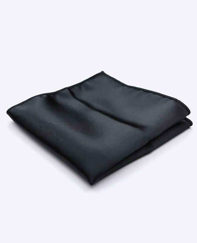 Einstecktuch Schwarz aus Polyester | Jules - Unipap's