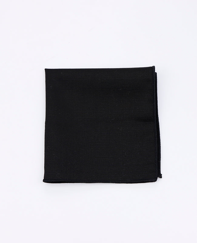 Einstecktuch Schwarz Herren Polyester 