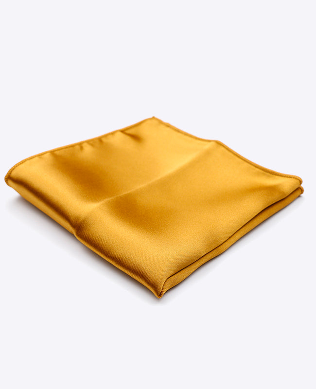 Einstecktuch Gold Nr. 1 aus Polyester | Jules - Unipap's