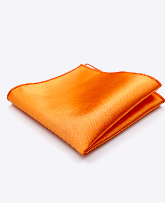 Einstecktuch Orange Polyester | Jules - Unipap's