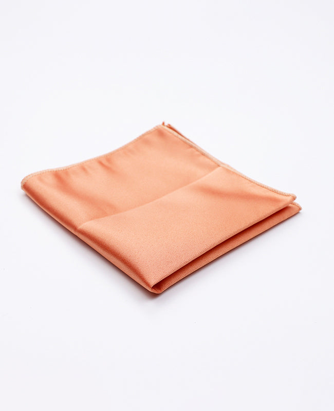 Einstecktuch Orange Nr. 2 aus Polyester | Anatole - Unipap's