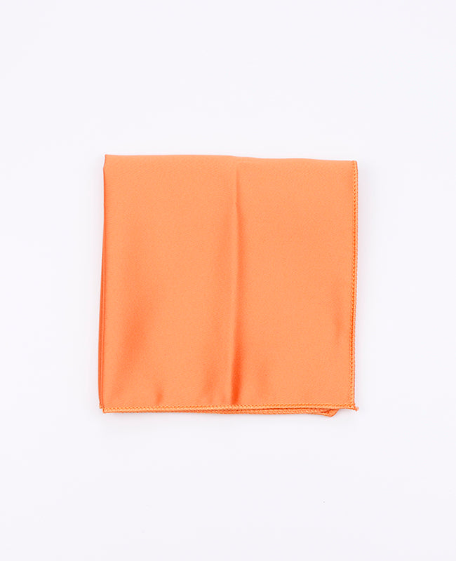 Einstecktuch Orange Nr. 2 aus Polyester | Anatole - Unipap's