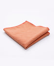 Einstecktuch Orange aus Polyester | Augustin - Unipap's
