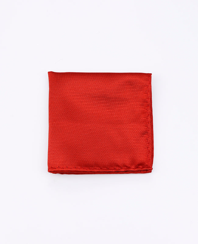 Einstecktuch Rot Nr. 2 aus Polyester | Lucien - Unipap's