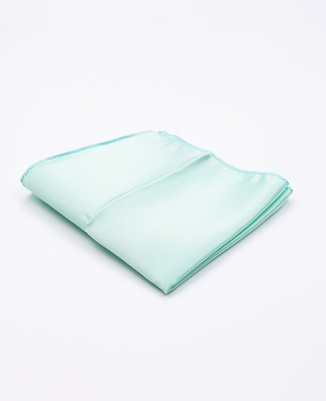 Einstecktuch Grün Nr. 2 aus Polyester «Anatole»