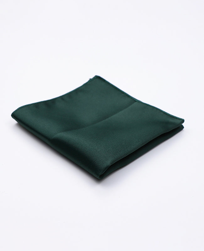 Einstecktuch Grün Nr. 4 Polyester «Anatole»