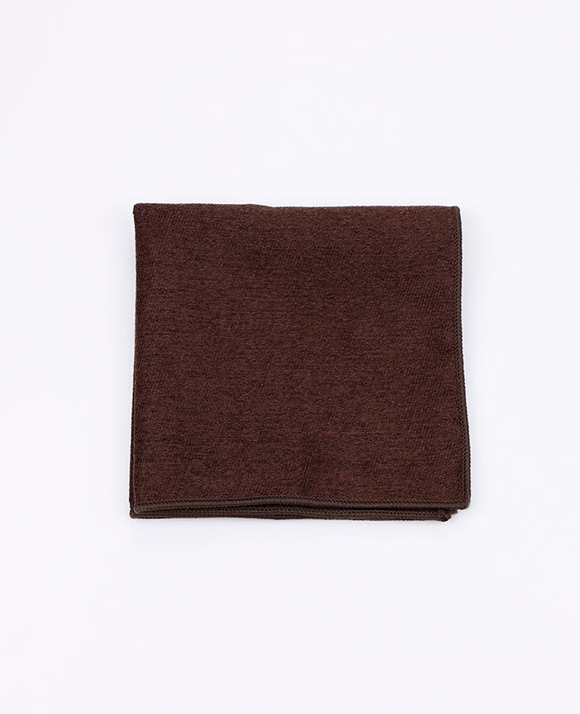 Pochette de Costume Marron n°2 en Effet Velours | Simon - Unipap's