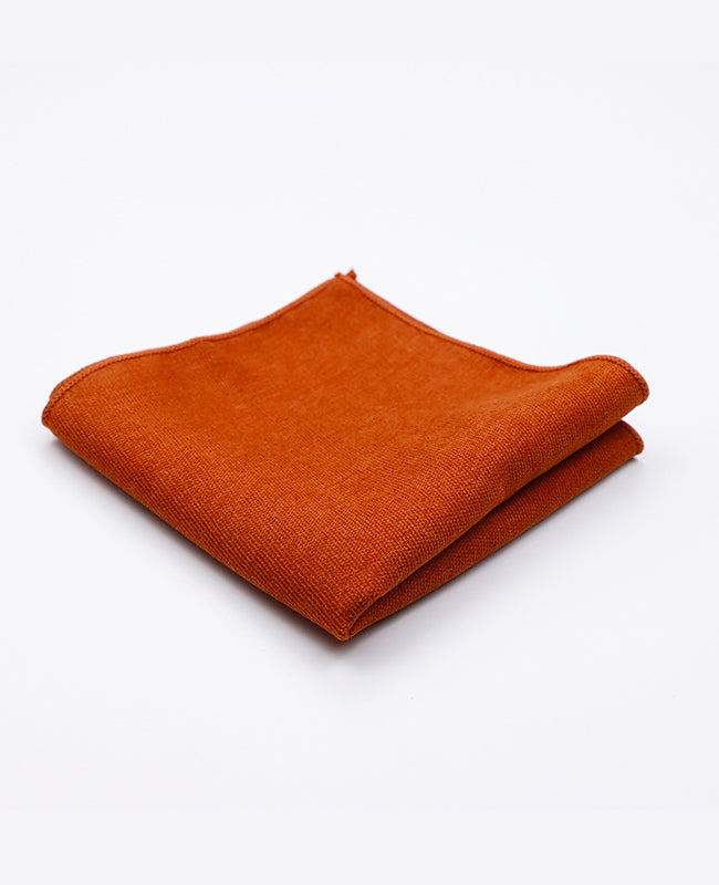 Einstecktuch Orange Nr. 1 Samt-Optik | Simon - Unipap's