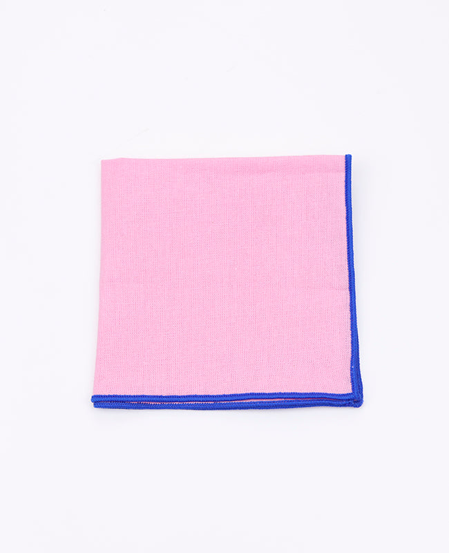 Einstecktuch Rosa n°4 aus Baumwolle «Edgard»