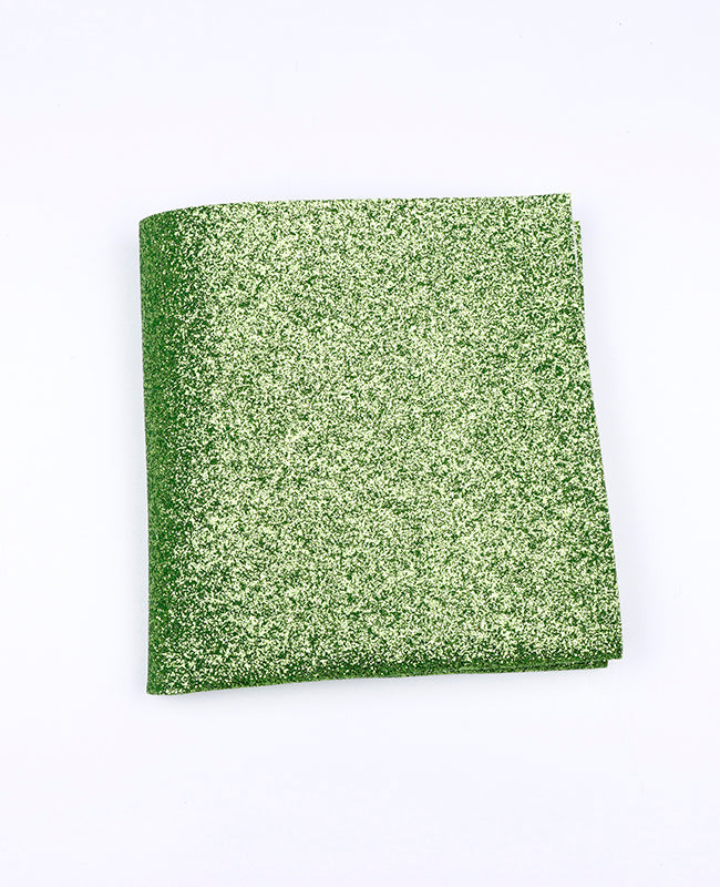 Einstecktuch mit Glitzer Grün Nr. 2 aus Polyester «Olive»