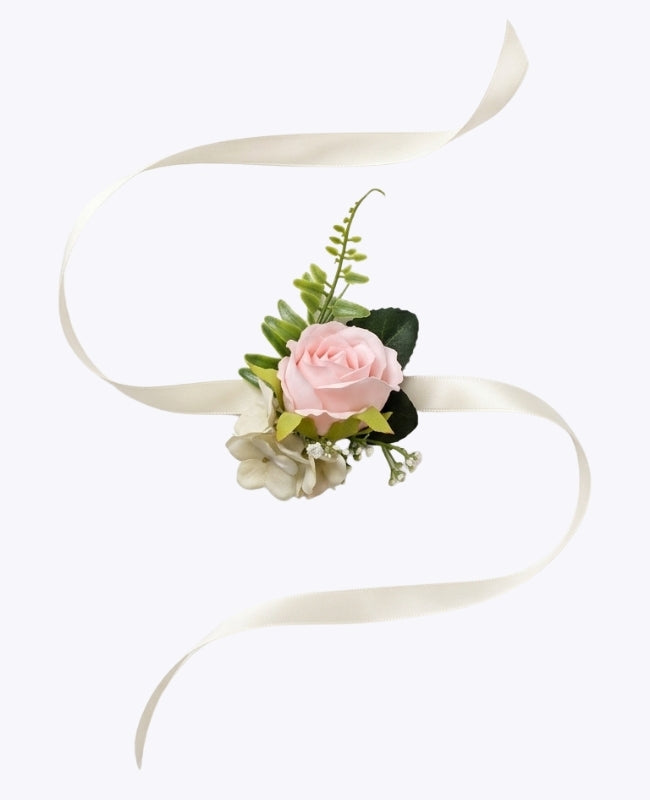 Blumenarmband Rosa Damen "Gabriel"