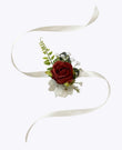 Blumenarmband Rot Damen 