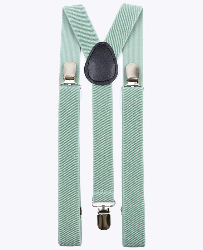 Hosenträger Grün für Herren aus Baumwolle «Ferdinand»
