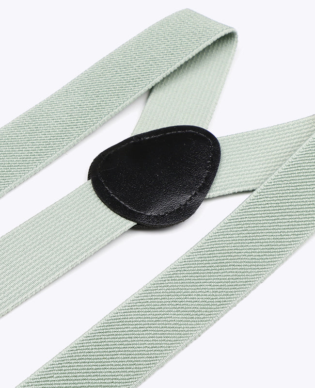 Hosenträger Grün aus Baumwolle «Ferdinand»