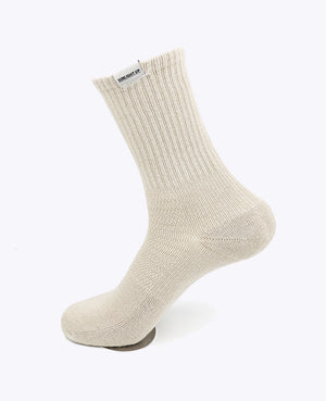 Herrensocken Beige Nr. 1 aus Baumwolle «Maurice»