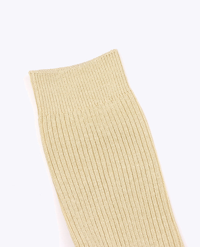 Socken Beige n°2 Herren Baumwolle «Maurice»