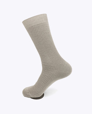 Herrensocken Beige aus Baumwolle «Maurice»